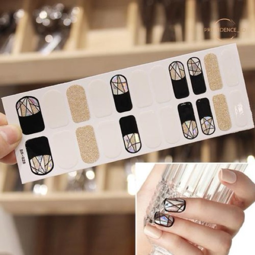 Stained Glass Nail Wraps